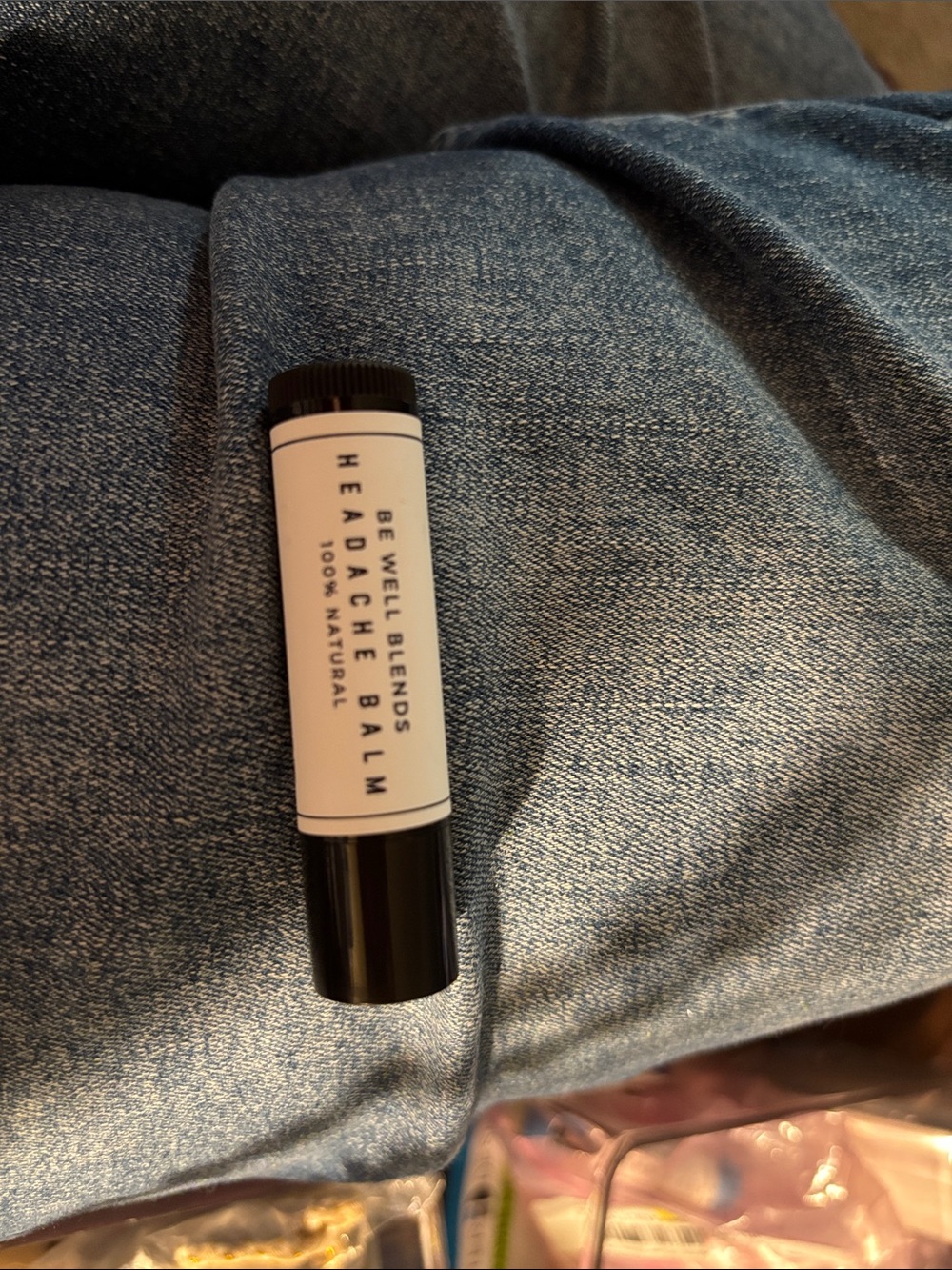 Be Well Headache Balm Stick - Black Cap